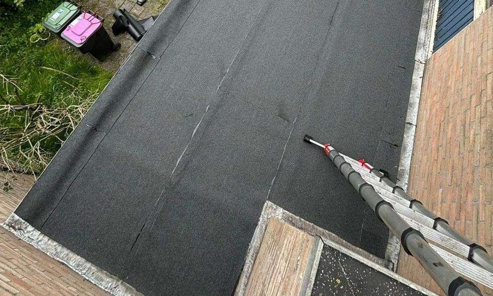 Plat dak geplaatst door dakdekker in Bolsward Plat dak geplaatst door dakdekker in Bolsward