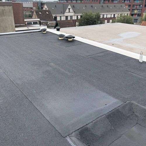 Een nieuw bitumen dak in Bolsward Een nieuw bitumen dak in Bolsward